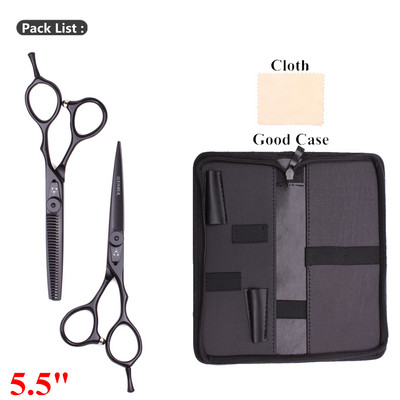 5.5 6 Škare za razrjeđivanje kose Profesionalne frizerske škare 440c Japanski čelični brijački škare Škare za šišanje 9015#
