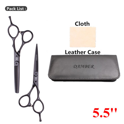5.5 6 Škare za razrjeđivanje kose Profesionalne frizerske škare 440c Japanski čelični brijački škare Škare za šišanje 9015#
