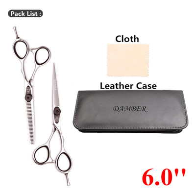 5.5 6 Škare za razrjeđivanje kose Profesionalne frizerske škare 440c Japanski čelični brijački škare Škare za šišanje 9015#