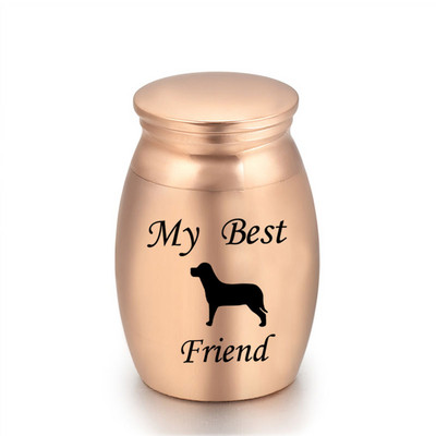 Moj najbolji prijatelj Moj dragi pas Urne za kremiranje, uspomena s pepelom, spomen mini urna Pogrebna urna Uspomena na ljudskog ljubimca s poklonom od baršunaste vrećice