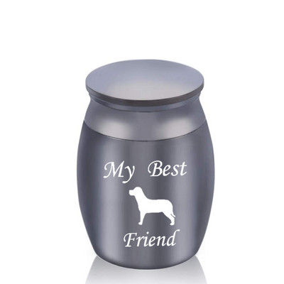 Moj najbolji prijatelj Moj dragi pas Urne za kremiranje, uspomena s pepelom, spomen mini urna Pogrebna urna Uspomena na ljudskog ljubimca s poklonom od baršunaste vrećice