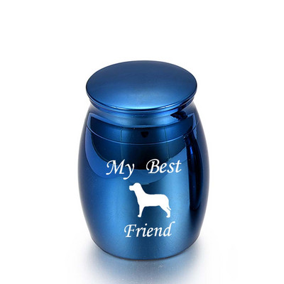 Moj najbolji prijatelj Moj dragi pas Urne za kremiranje, uspomena s pepelom, spomen mini urna Pogrebna urna Uspomena na ljudskog ljubimca s poklonom od baršunaste vrećice