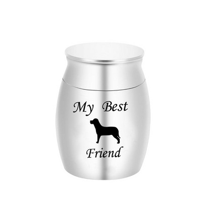 Moj najbolji prijatelj Moj dragi pas Urne za kremiranje, uspomena s pepelom, spomen mini urna Pogrebna urna Uspomena na ljudskog ljubimca s poklonom od baršunaste vrećice