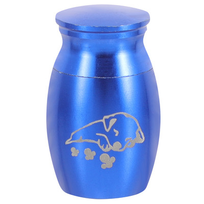 Naminių gyvūnėlių urna Šuo pelenams Lydinio urnos Maži šunys Dekoratyvinis kremavimas Laidotuvės Suvenyrinės Katės