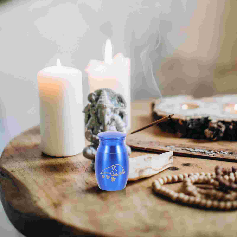 Naminių gyvūnėlių urna Šuo pelenams Lydinio urnos Maži šunys Dekoratyvinis kremavimas Laidotuvės Suvenyrinės Katės