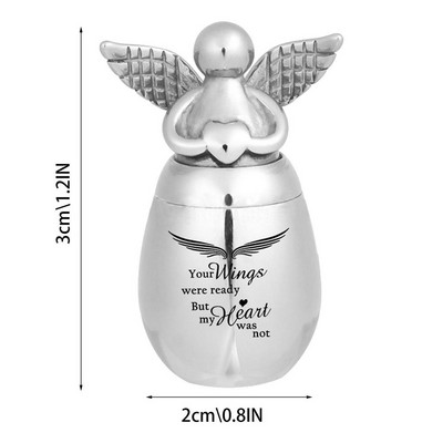 Naminių gyvūnėlių urnos šunims Pelenai Mažos urnos naminių gyvūnėlių pelenams Kremavimo urnos memorialinis atminimo pakabukas stiklainis Mini kremavimo urnos