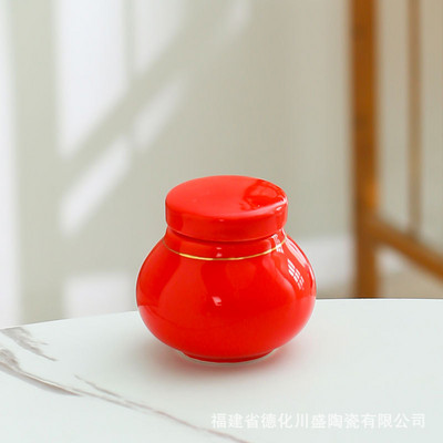 Macskaurna hamuért Kerámiák Hamuhamvasztás Emléktárgy Mini Urna emberi hamuért Személyre szabott emlékek Temetési Állatkoporsó