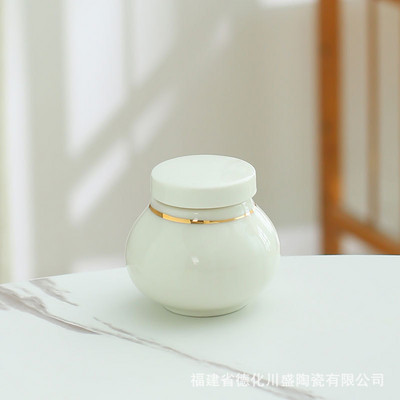 Macskaurna hamuért Kerámiák Hamuhamvasztás Emléktárgy Mini Urna emberi hamuért Személyre szabott emlékek Temetési Állatkoporsó