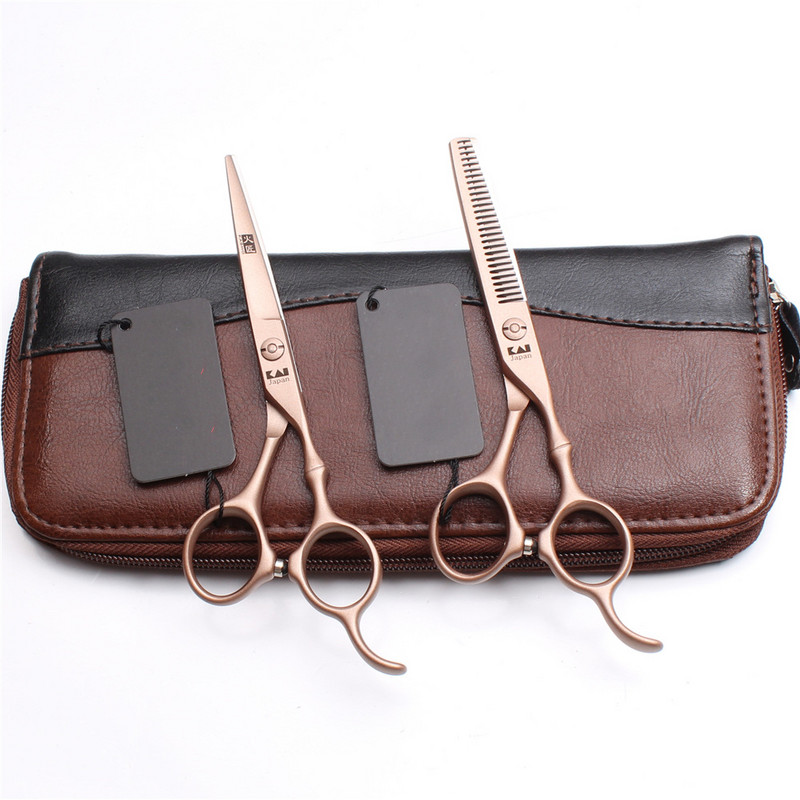 6.0 Škare za kosu 440C Japanski čelik, profesionalne frizerske škare za šišanje, stanjivanje, brijačke škare, set škara za šišanje