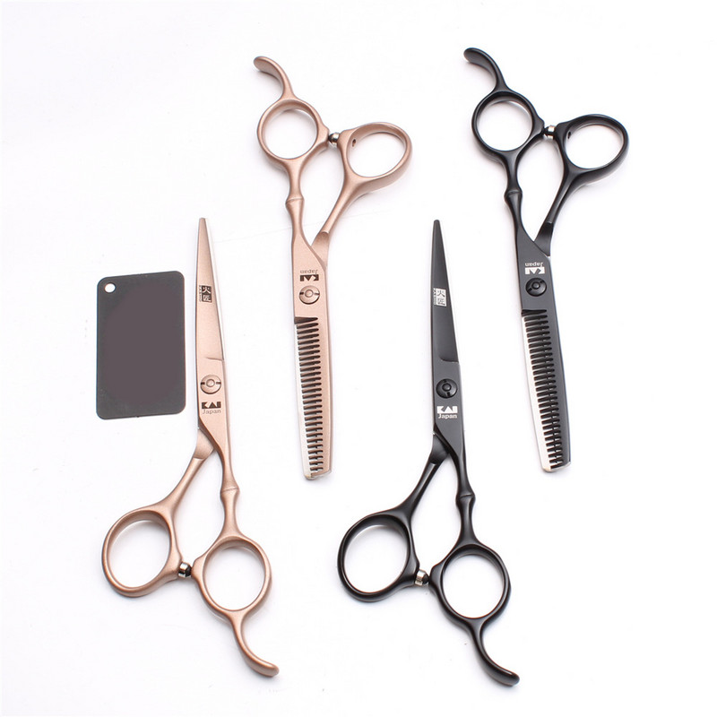 6.0 Škare za kosu 440C Japanski čelik, profesionalne frizerske škare za šišanje, stanjivanje, brijačke škare, set škara za šišanje