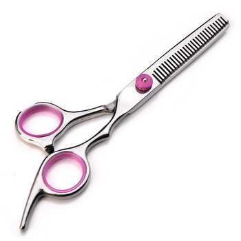 Професионални 4cr 6 инча черни ножици за подстригване ножици за подстригване изтъняване бръснарски ножици за подстригване фризьорски ножици