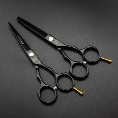 Японски оригинални 5.5 Професионални фризьорски ножици Изтъняващ комплект бръснарски ножици Ножици за подстригване Салонни ножици
