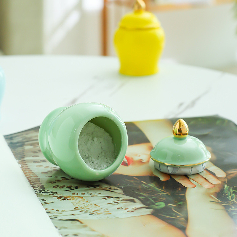 Väike mudelkassi tuhakast keraamiline tuhastamiskast lemmiklooma urn isikupärastatud miniloomade kirstu aastapäeva kaunistamine koera kassi lindude matusekaunistus