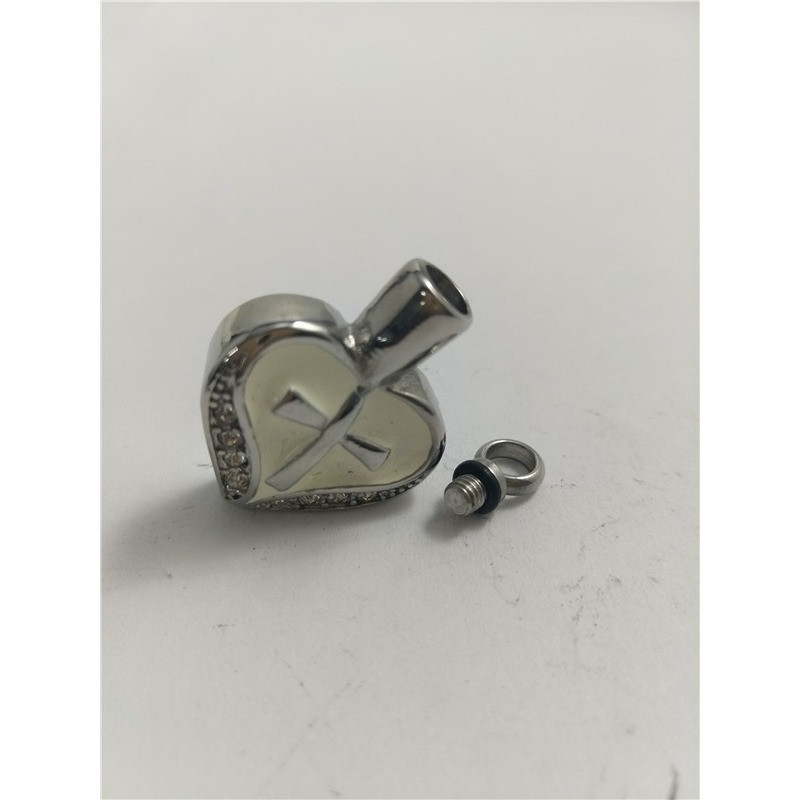 Krematsiooniurni tippkollektsioon roostevabast terasest ripatsiga luutuhahoidjaga mini kaelakee surnud inimestele ja lemmikloomadele