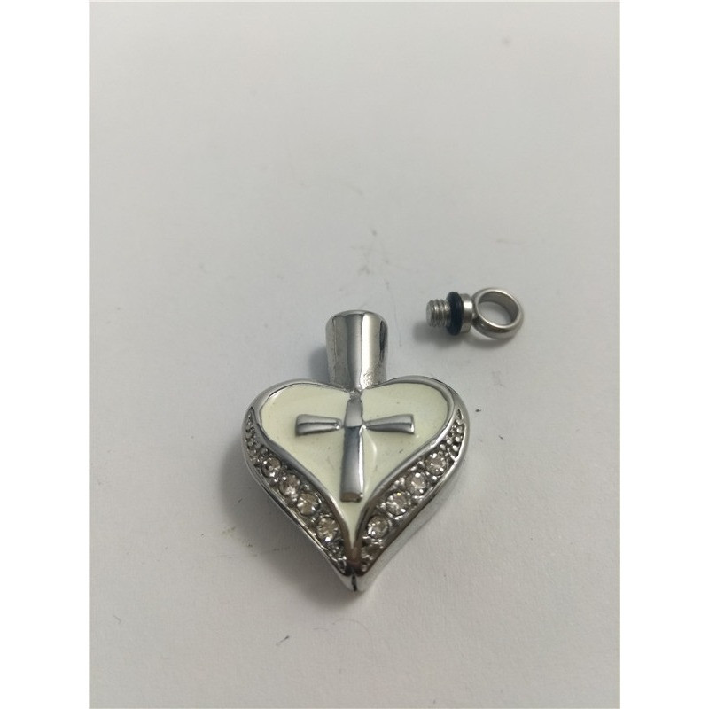 Krematsiooniurni tippkollektsioon roostevabast terasest ripatsiga luutuhahoidjaga mini kaelakee surnud inimestele ja lemmikloomadele