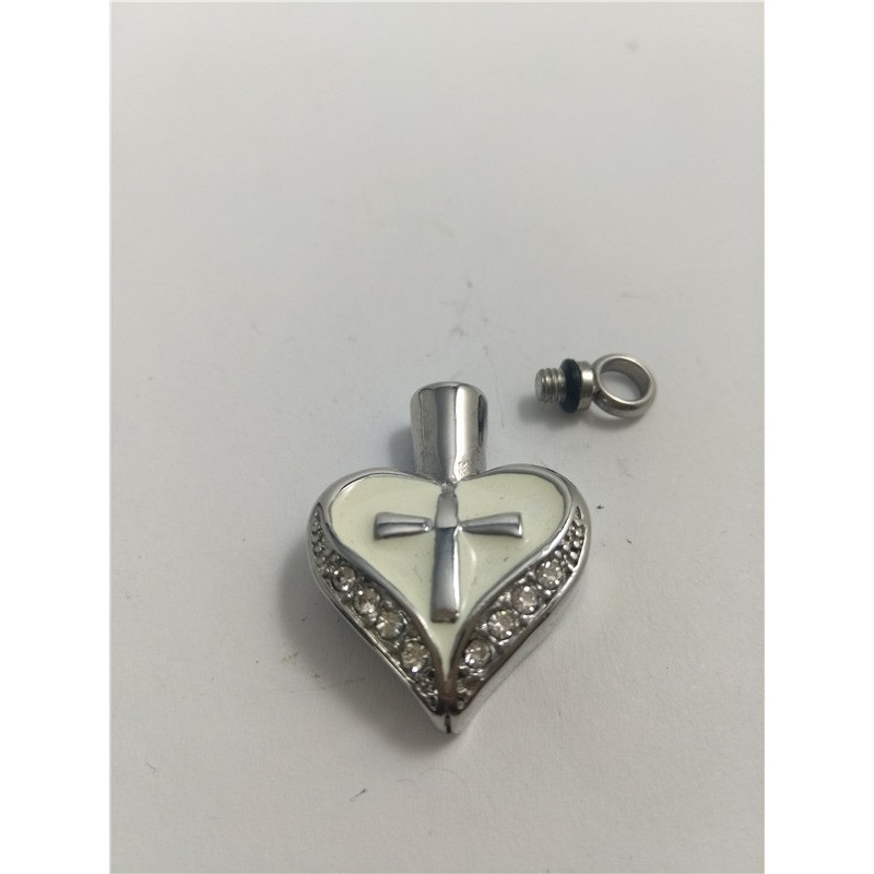 Krematsiooniurni tippkollektsioon roostevabast terasest ripatsiga luutuhahoidjaga mini kaelakee surnud inimestele ja lemmikloomadele