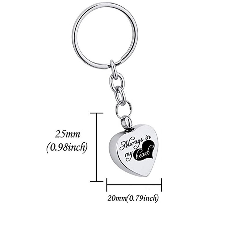 Pakabukas memorialinė urna nerūdijančio plieno širdies kremavimo pakabukai karoliai laidotuvių urna gyvūnai karoliai lydintys priedai