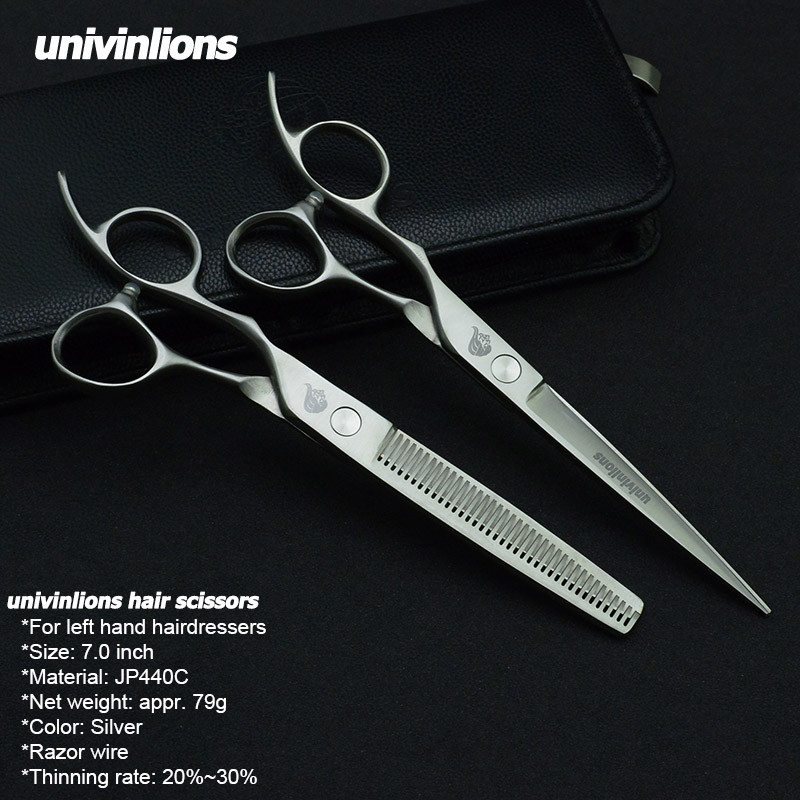 Ψαλίδι περιποίησης 7" για σκύλους κατοικίδιων ζώων Αριστερό κουρευτικό ψαλίδι γάτας Ψαλίδι ίσιο ψαλίδι Ζώα κουρευτική μηχανή κοπής αριστερό ψαλίδι