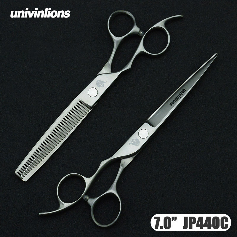Ψαλίδι περιποίησης 7" για σκύλους κατοικίδιων ζώων Αριστερό κουρευτικό ψαλίδι γάτας Ψαλίδι ίσιο ψαλίδι Ζώα κουρευτική μηχανή κοπής αριστερό ψαλίδι
