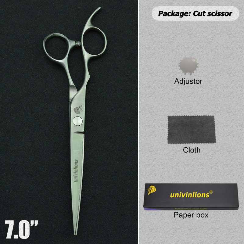 Ψαλίδι περιποίησης 7" για σκύλους κατοικίδιων ζώων Αριστερό κουρευτικό ψαλίδι γάτας Ψαλίδι ίσιο ψαλίδι Ζώα κουρευτική μηχανή κοπής αριστερό ψαλίδι