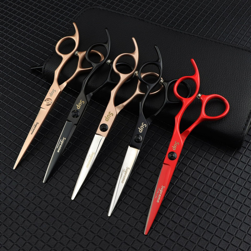 6" japán VG10 éles divat olló hajvágáshoz Damaszkusz Professzionális fodrász olló fodrász kellékekhez