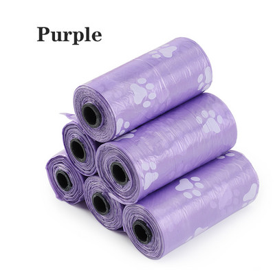 5 rola sa oznakom kandže, skupljač smeća, vreća za izmet, jednokratna vrećica za štene, mačku, malu rolu, čista oprema za kućne ljubimce