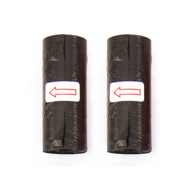 5-15 rullis lemmikloomakaka kotid Ühekordseks kasutamiseks mõeldud koerajäätmete koguja prügi kutsikas käpajälgedega kakaekott Väikesed rullid õues puhas