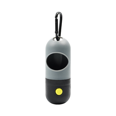 Αποικοδομήσιμο Dog Poop Dog Dispenser Φως LED Θήκη για σακούλες απορριμμάτων Σετ τσάντες για σκουπίδια σκυλιά Καθαρά αξεσουάρ