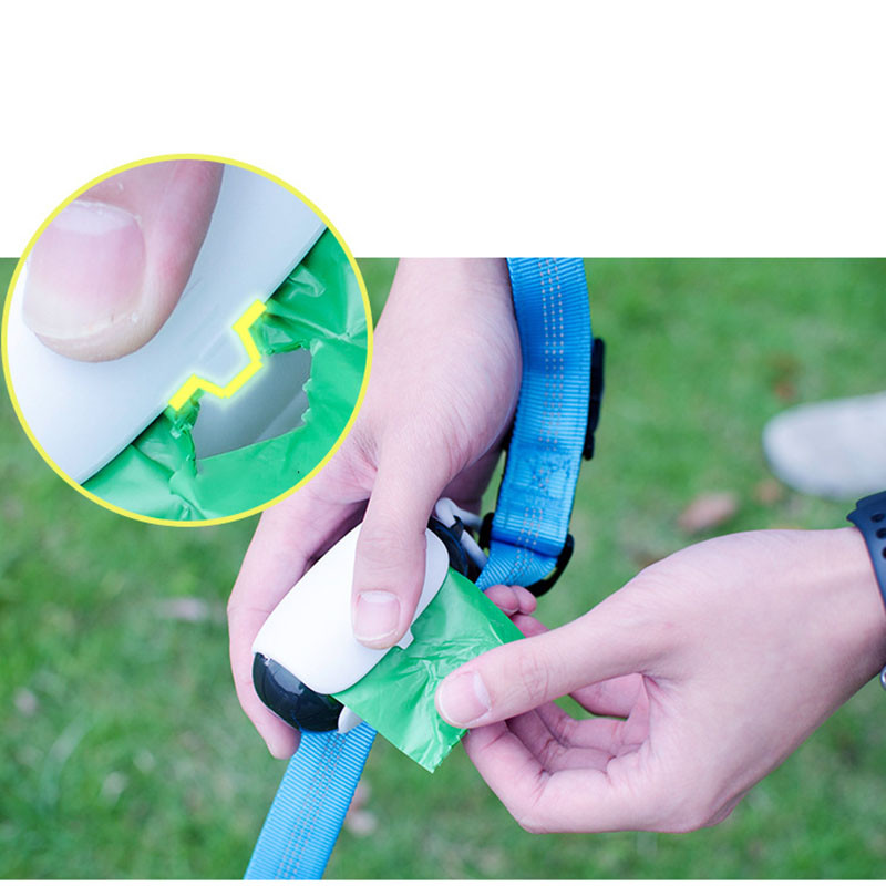 Saci portabile pentru caca de caine Dozator de saci de caca pentru caini Suport pentru sac pentru caca pentru caini Accesorii pentru caini Saci pentru caini