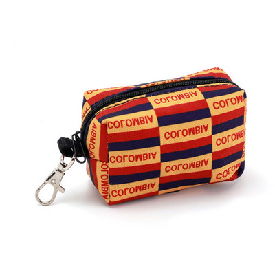 Protable Dog Poop Poop θήκη Βιοδιασπώμενες σακούλες Dispenser Puppy Cat Pick Up Poop Bag Pouch Pouch Waste Bag Carrier Αξεσουάρ εξωτερικού χώρου