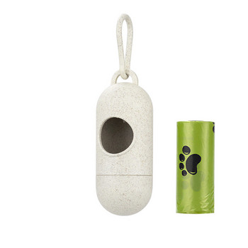 Fashion Dog Dog Poop Dispenser Θήκη απορριμμάτων Dispensers Σετ τσάντες για σκουπίδια Pets Dogs Καθαρισμός σκουπιδιών Προμήθειες παιχνιδιών σκύλων