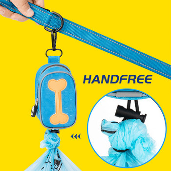 Νέες τσάντες αποθήκευσης τσάντες για κατοικίδια ζώα Oxford Dog Poop Collection Τσάντα Φορητή συσκευή διανομής σακούλας σκουπιδιών Εργαλεία καθαρισμού εξωτερικού χώρου Αξεσουάρ