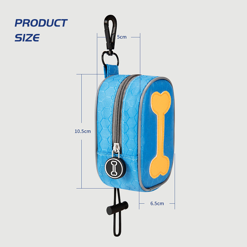 Új kisállat kaki táska tároló táskák Oxford kutyakaki gyűjtőtáska Hordozható szemeteszsák adagoló kültéri tisztítóeszközök tartozékok