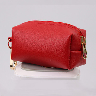 Dozator de saci pentru deșeuri pentru animale de companie Suport pentru sac pentru caca de câine cu fermoar Suport portabil pentru sac pentru caca pentru câine cu cârlig pentru lesă pentru mers, alergare