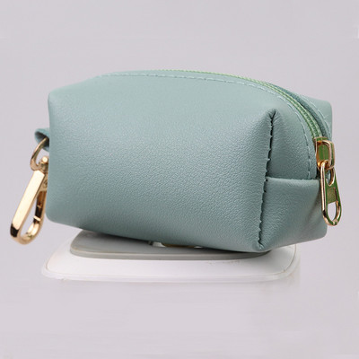 Dozator de saci pentru deșeuri pentru animale de companie Suport pentru sac pentru caca de câine cu fermoar Suport portabil pentru sac pentru caca pentru câine cu cârlig pentru lesă pentru mers, alergare