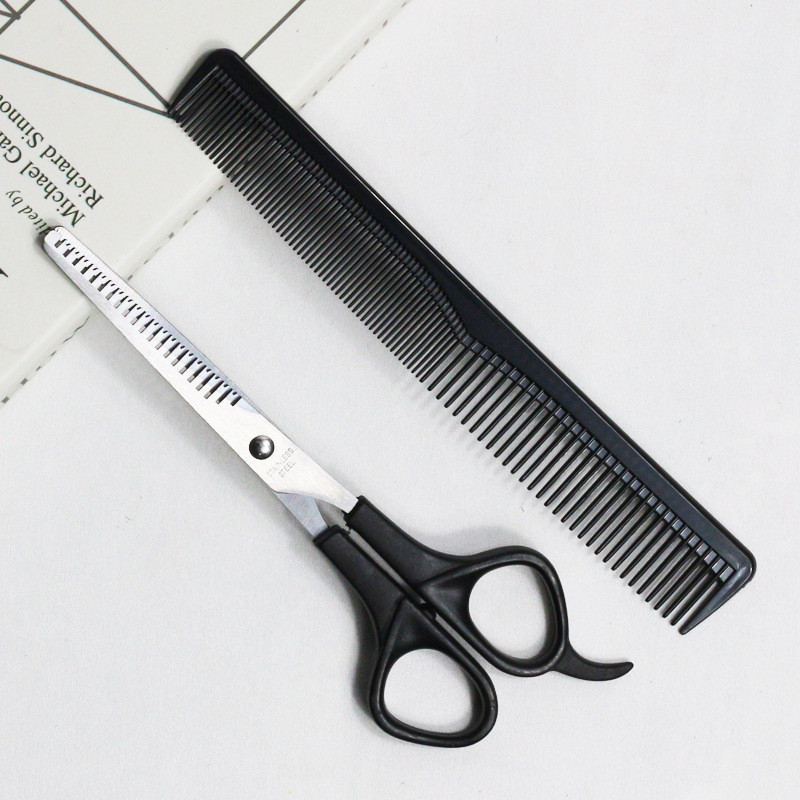 3KOM frizerske škare 6 inča škare za šišanje prorijeđene kose češalj brijački pribor frizerske škare
