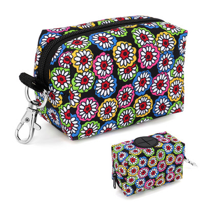 Nylon kutyakaki táska tartó Protable kutyák macska szemetes zacskó adagoló kültéri kisállat uzsonnás zacskók kutyáknak macskák háziállatok szemeteszsákok