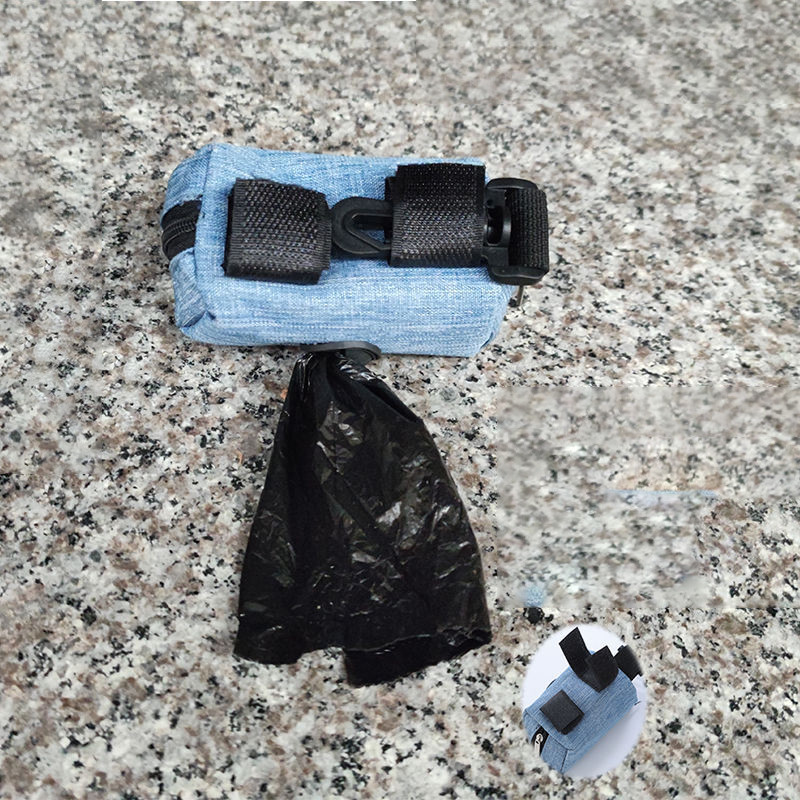 Dodatak za povodac, držač vrećice za pseću kakicu - odgovara svakom povodcu za pse, vanjska kanta za smeće za kućne ljubimce, vrećice za izmet – Oxford dozator vrećica za izmet