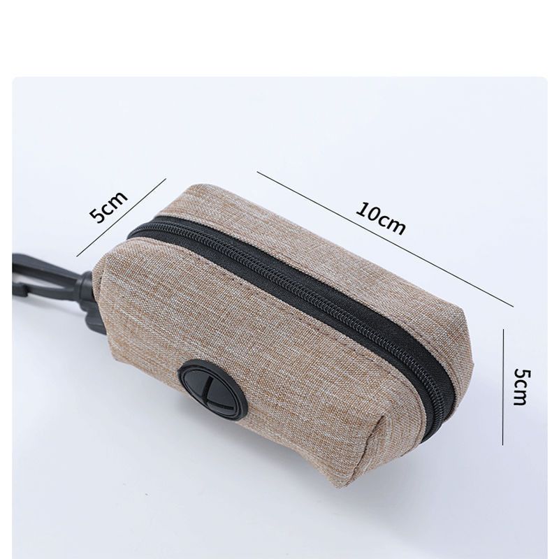 Dodatak za povodac, držač vrećice za pseću kakicu - odgovara svakom povodcu za pse, vanjska kanta za smeće za kućne ljubimce, vrećice za izmet – Oxford dozator vrećica za izmet