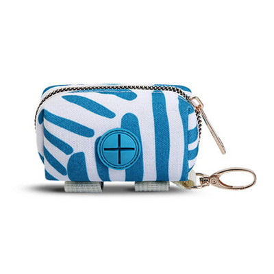 Držač vrećice za pseći izmet sa slatkim tiskanim uzorkom Dozator vrećice za pseći izmet s metalnom kopčom za povodac Prijenosni držač za vrećice za pseći izmet