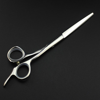 професионална Япония 440c 5/5.5/6 \'\' Silver cut ножици за подстригване прическа бръснар makas ножици за подстригване Фризьорски ножици