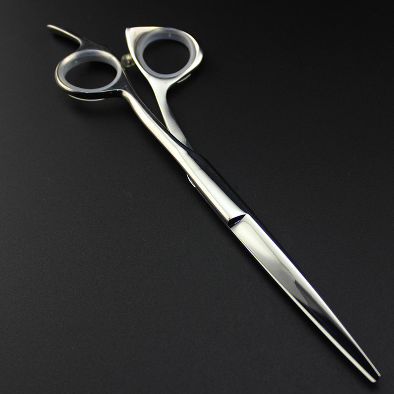 professzionális Japan 440c 5/5,5/6'' Ezüstre vágott hajvágó olló fodrász fodrász makas fodrász olló Fodrász olló