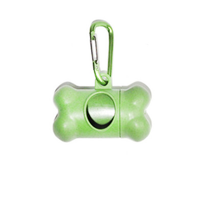 1 db új kisállat kutya kaki táska csont alakú adagoló hulladék szemétszállító tartó adagoló kakizsák háziállat kutyák szemét tisztító eszköz