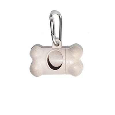 1 db új kisállat kutya kaki táska csont alakú adagoló hulladék szemétszállító tartó adagoló kakizsák háziállat kutyák szemét tisztító eszköz