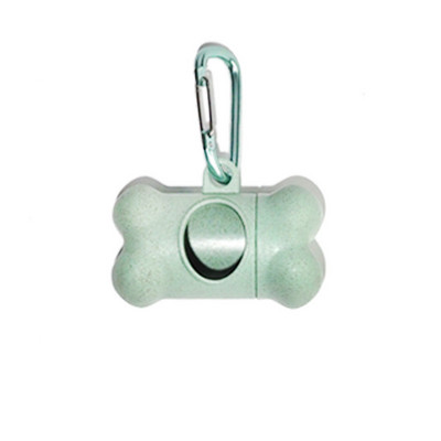 1 db új kisállat kutya kaki táska csont alakú adagoló hulladék szemétszállító tartó adagoló kakizsák háziállat kutyák szemét tisztító eszköz