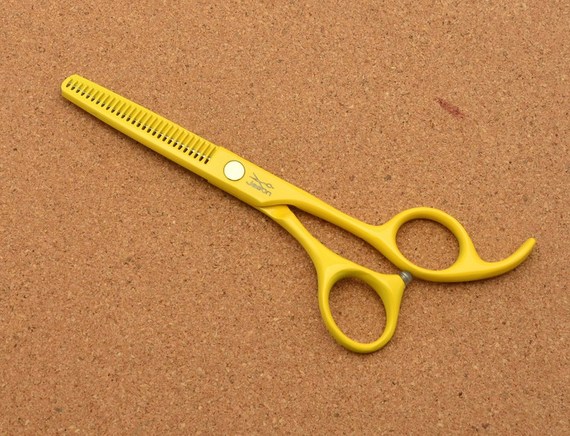 5,5 tolli brändi Jasoni tehase hind juuksuri käärid JP 440C kollased juuksurid lõikamiskäärid harvenduskäärid juuksekäärid