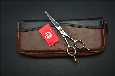 5,5 hüvelykes 440C Japán Professzionális emberi hajolló fodrászat vágóolló vékonyító olló hajformázó eszköz