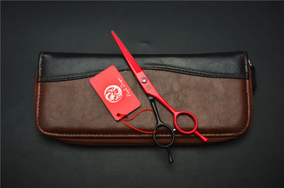 5,5 hüvelykes 440C Japán Professzionális emberi hajolló fodrászat vágóolló vékonyító olló hajformázó eszköz