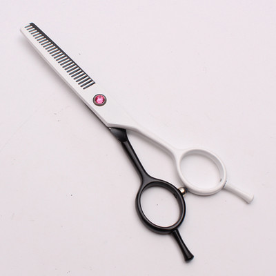 5,5 hüvelykes 440C Japán Professzionális emberi hajolló fodrászat vágóolló vékonyító olló hajformázó eszköz