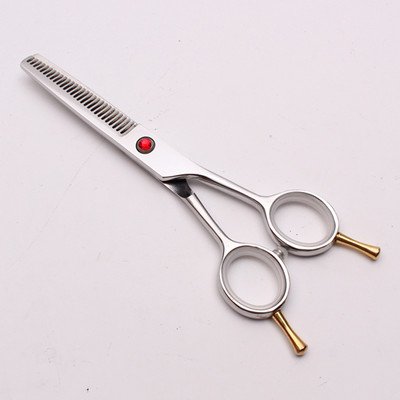 5,5 hüvelykes 440C Japán Professzionális emberi hajolló fodrászat vágóolló vékonyító olló hajformázó eszköz